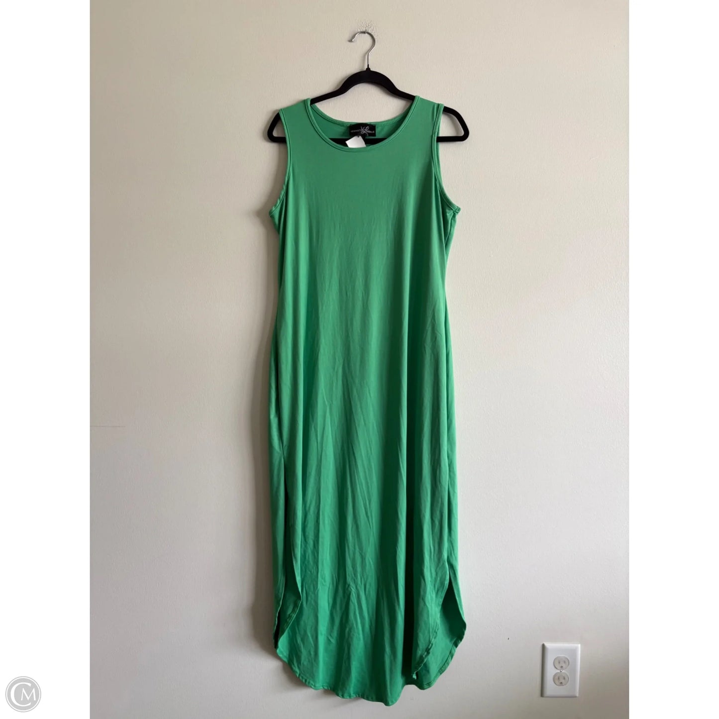 Dress Casual Midi By lexington avenue In Green, Size: Xl