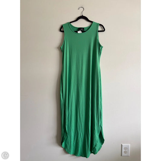 Dress Casual Midi By lexington avenue In Green, Size: Xl