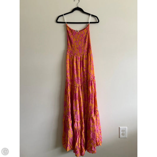 Dress Casual Maxi By Abel The Label In Orange, Size: M