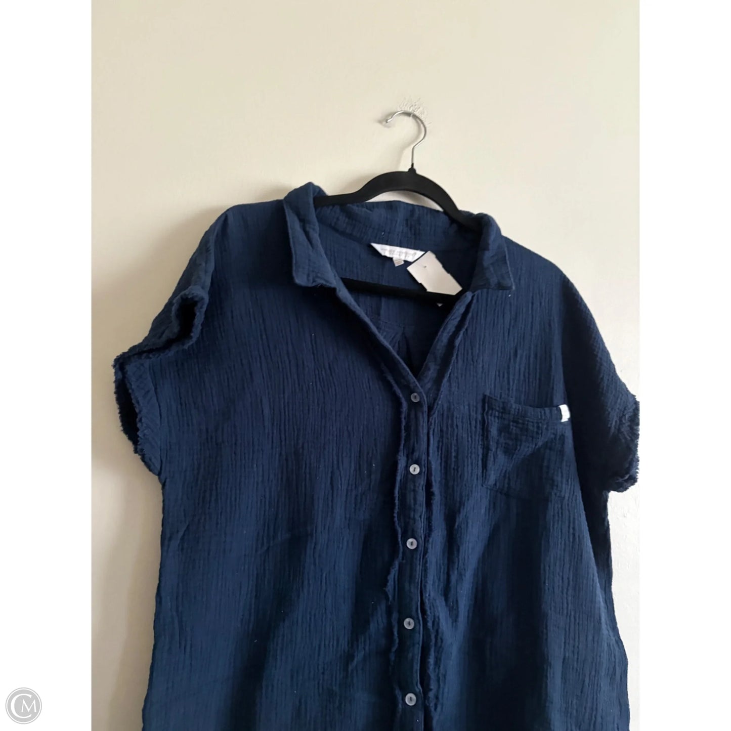 Dress Casual Short By Simply Southern In Navy, Size: S