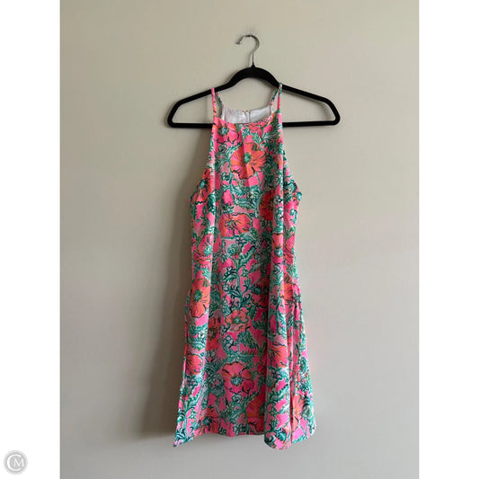 Dress Designer By Lilly Pulitzer In Floral Print, Size: 8
