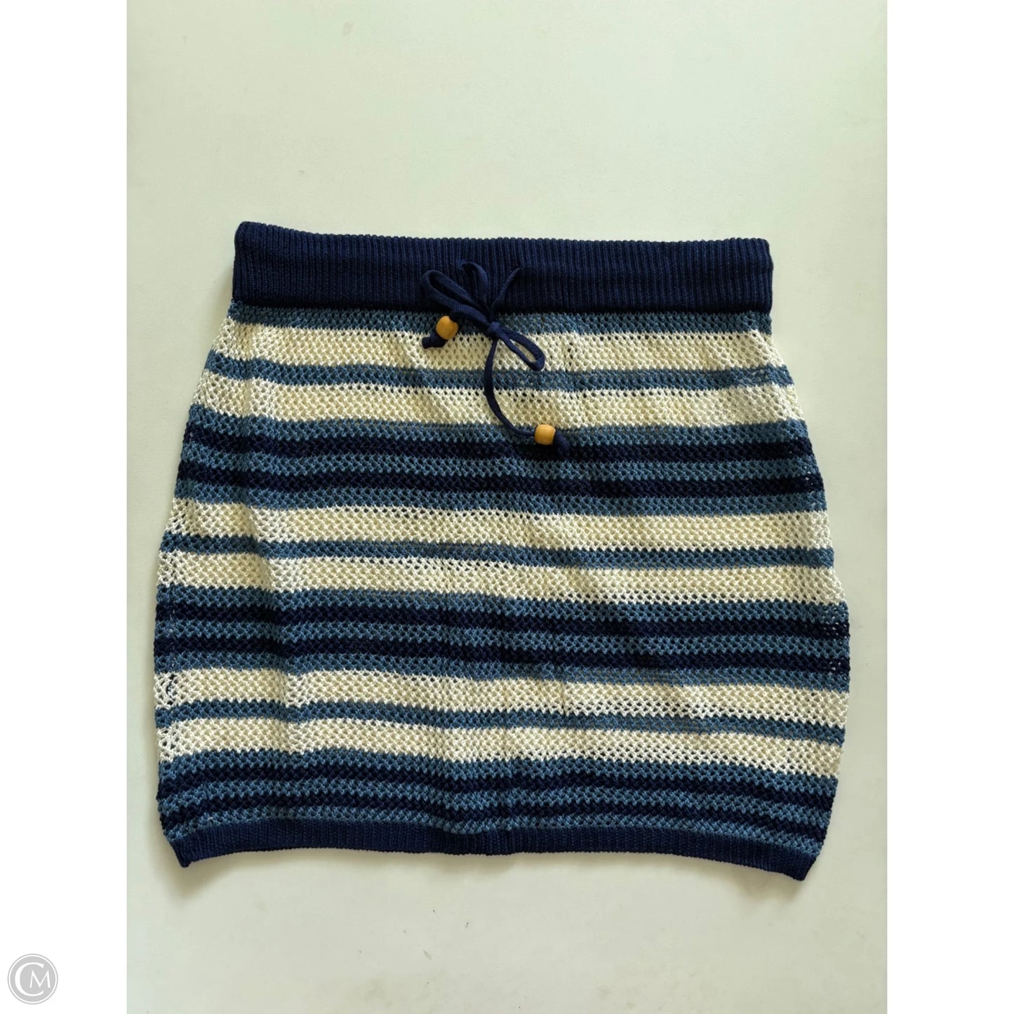 Skirt Set 2pc By C And C In Blue, Size: L
