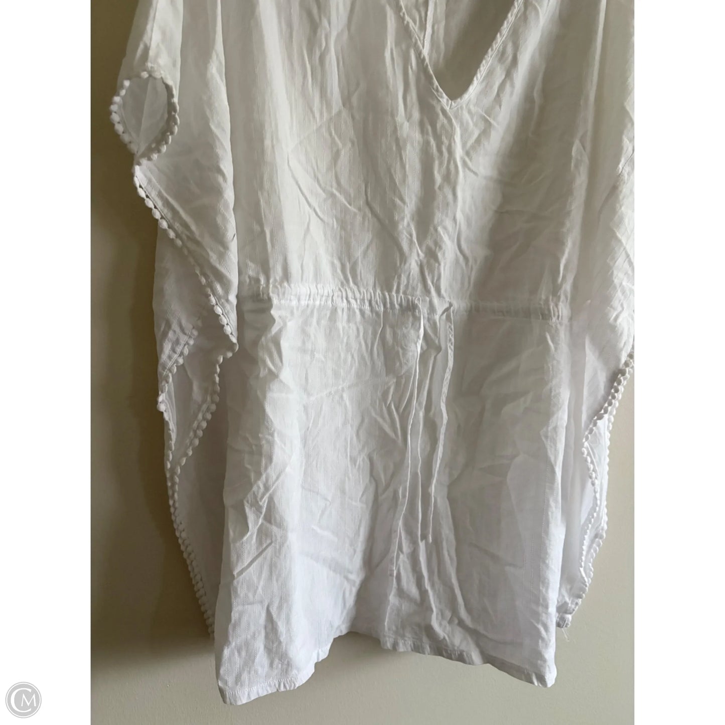 Top Short Sleeve By Crown And Ivy In White, Size: Xl