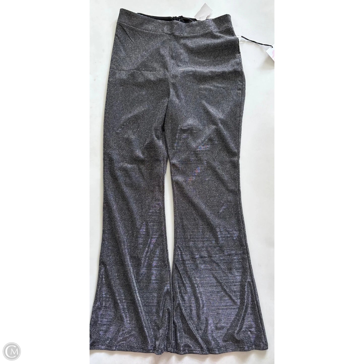Pants Dress By Crystal Sky In Silver, Size: L