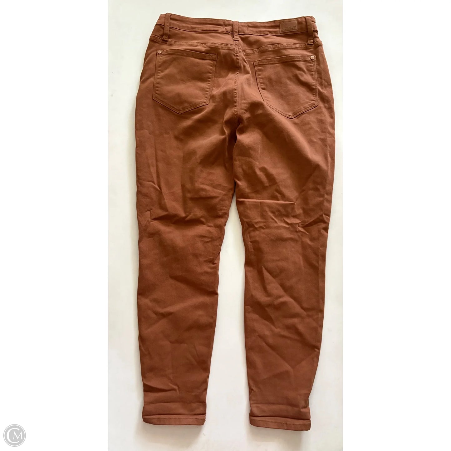 Jeans Straight By Judy Blue In Tan, Size: 14