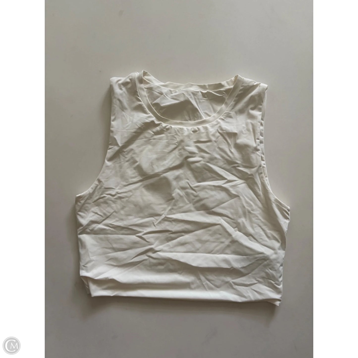 Athletic Tank Top By VITALITY BALANCE In White, Size: L