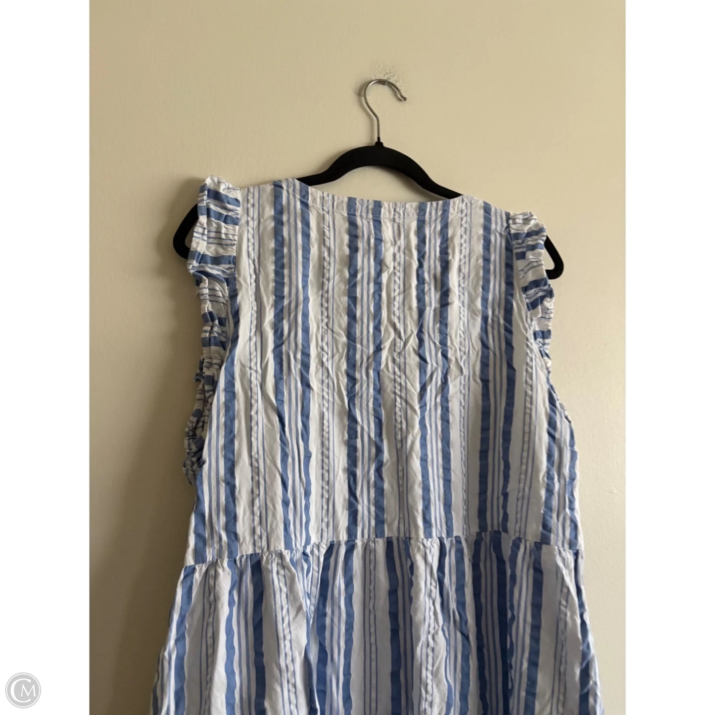 Dress Casual Short By Time And Tru In Striped Pattern, Size: L