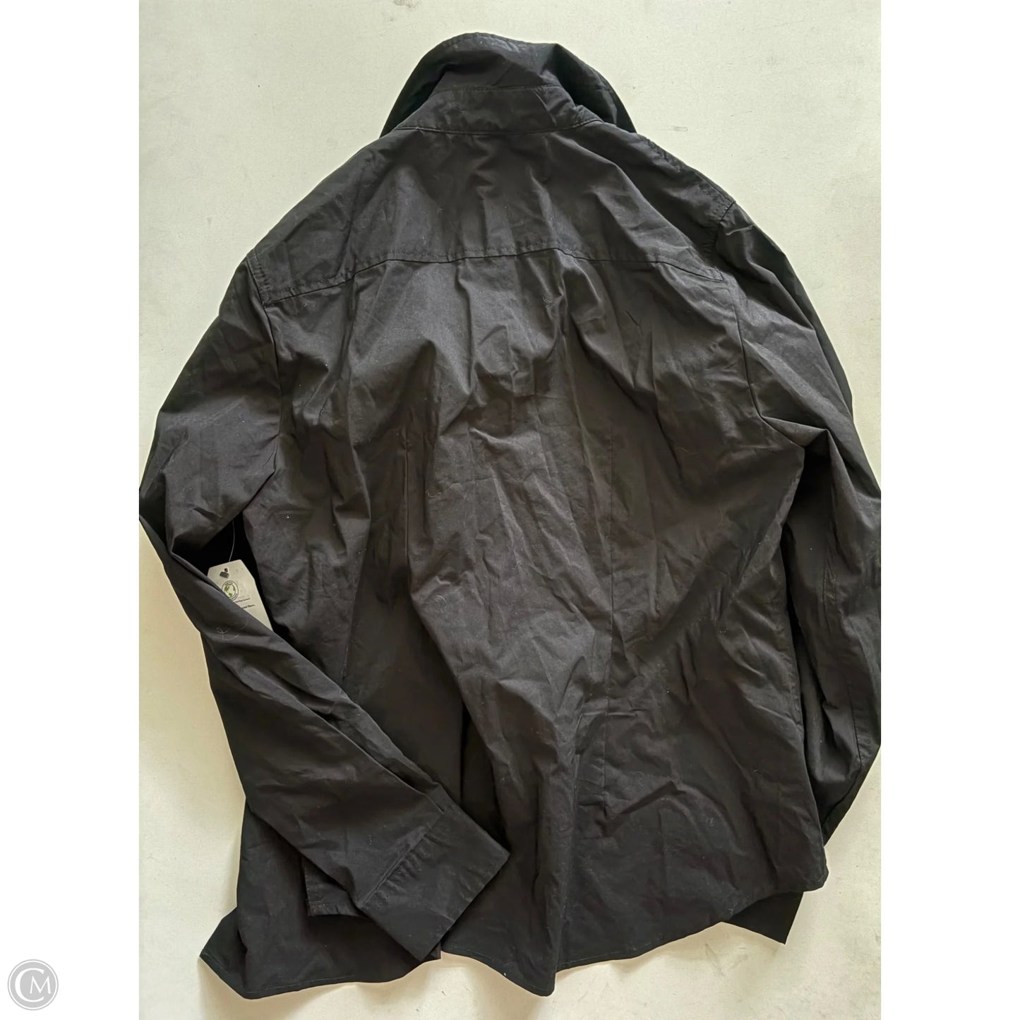 Top Long Sleeve By Time And Tru In Black, Size: L