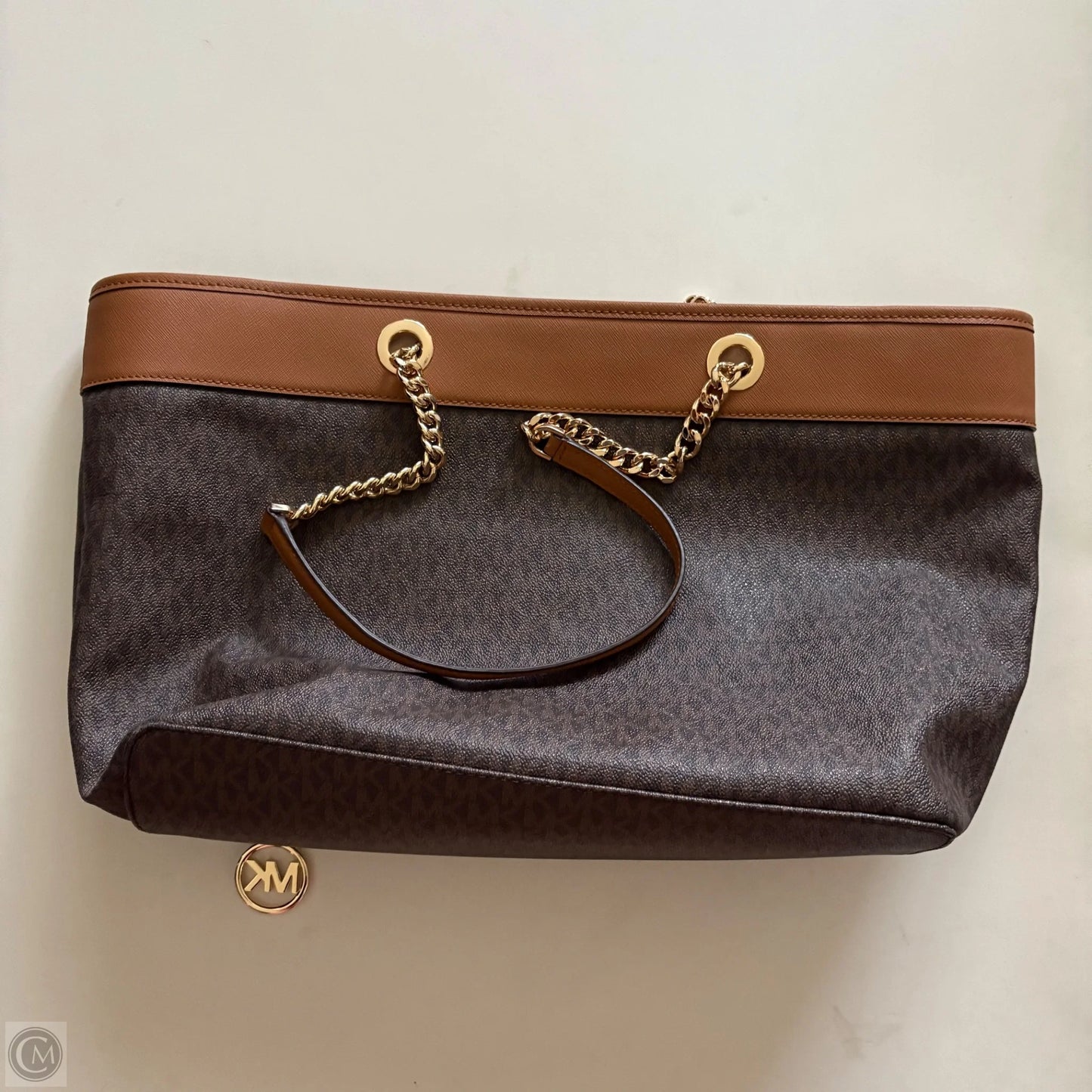 Tote Designer By Michael Kors, Size: Large