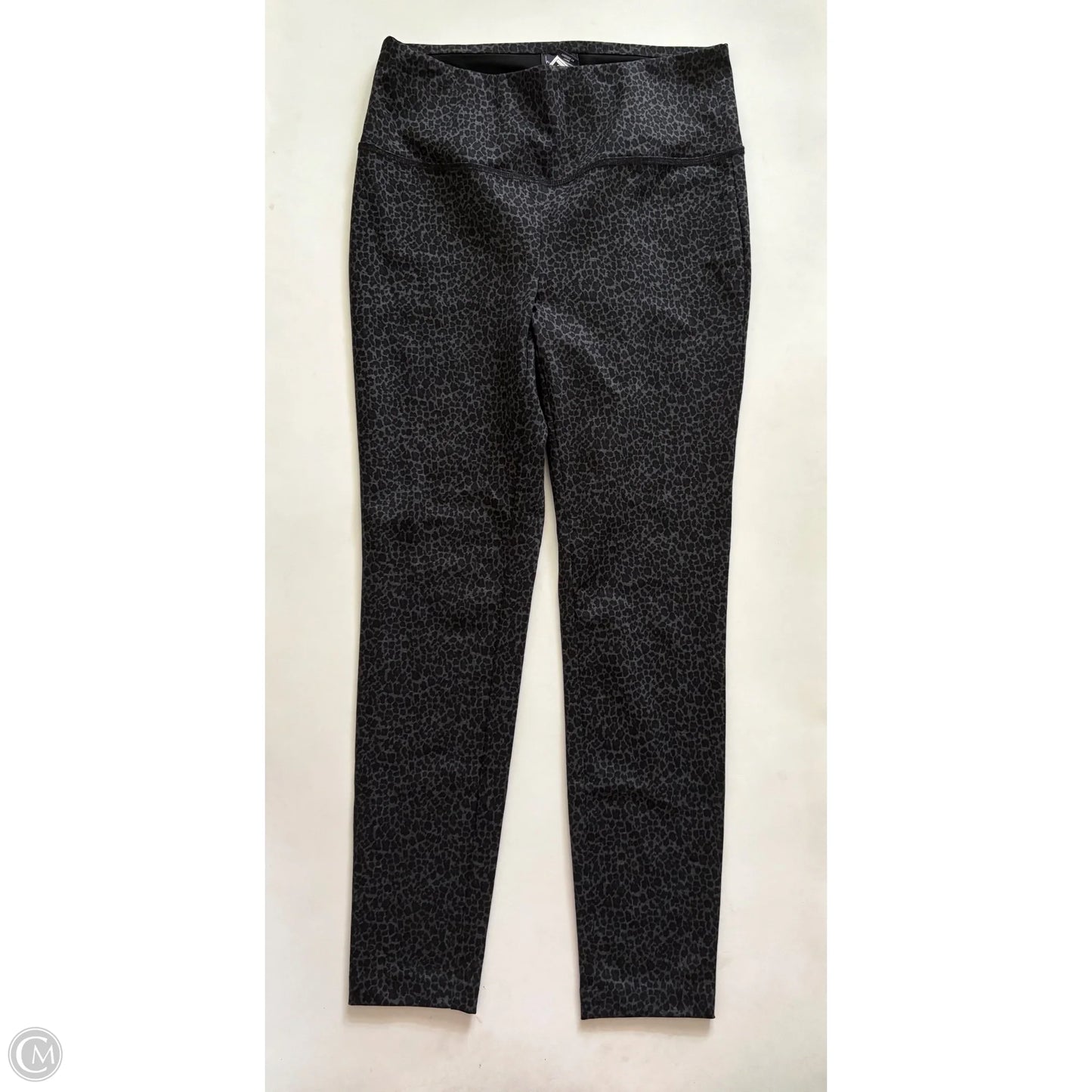 Athletic Leggings By Nicole Miller In Animal Print, Size: M
