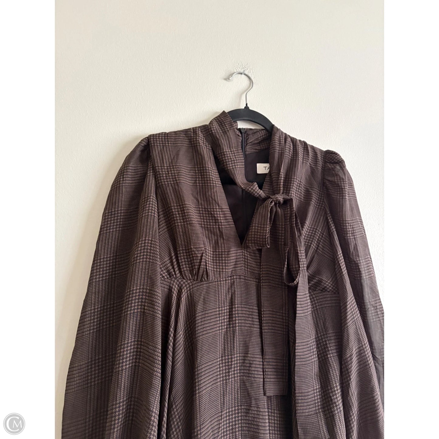 Dress Party Midi By Taylor In Brown, Size: 2
