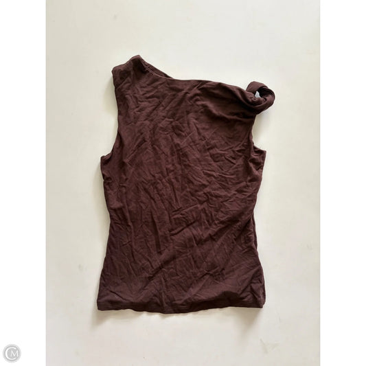 Top Sleeveless By See You Monday In Brown, Size: S