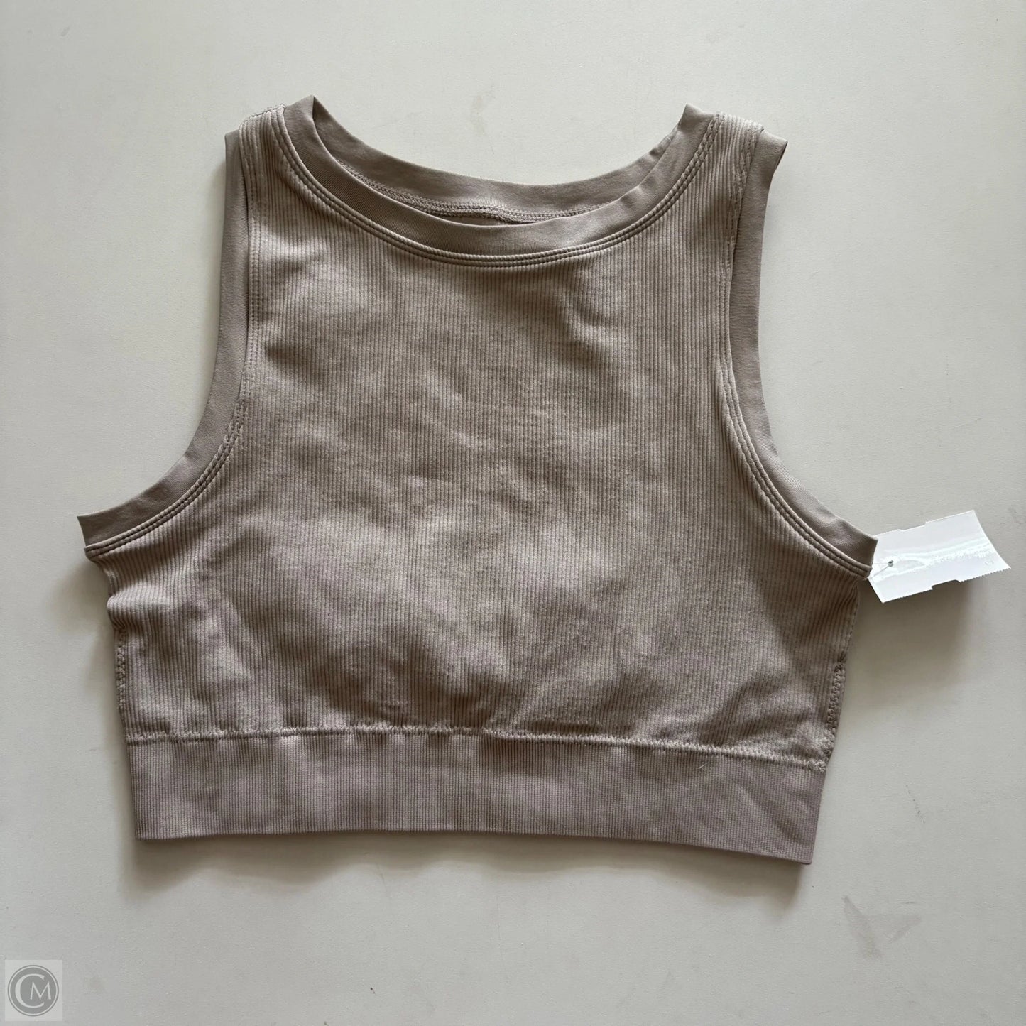Athletic Bra By Pro-fit In Taupe, Size: L