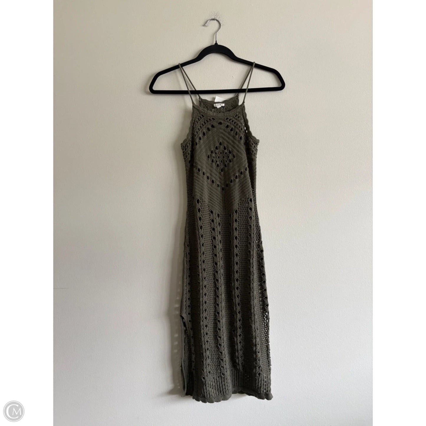 Dress Casual Maxi By Aerie In Green, Size: Xs