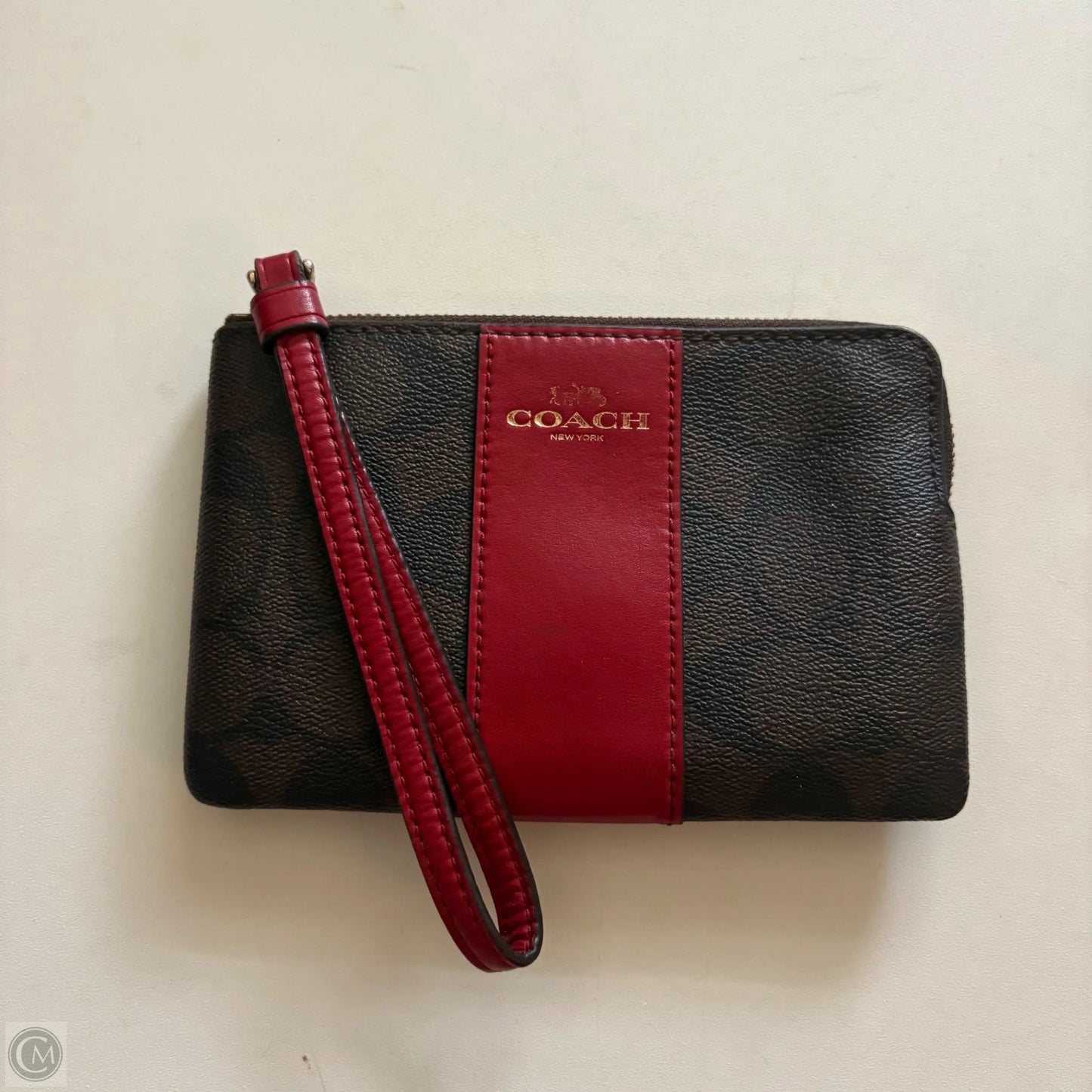 Wristlet Designer By Coach, Size: Small
