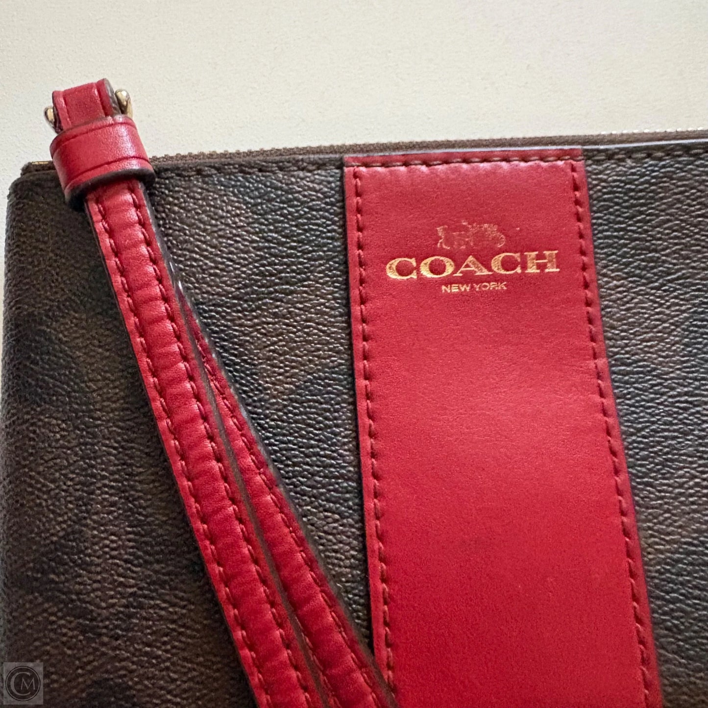 Wristlet Designer By Coach, Size: Small