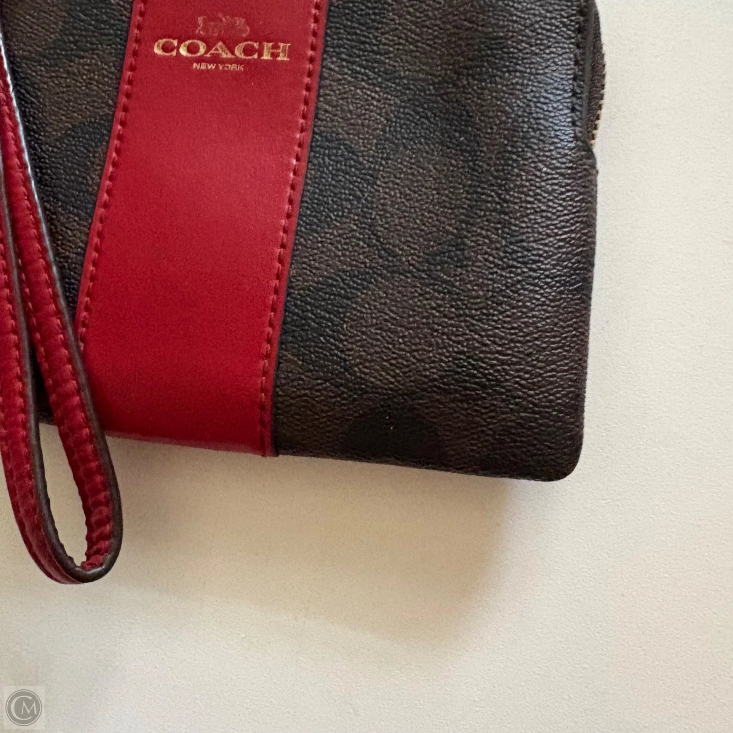 Wristlet Designer By Coach, Size: Small
