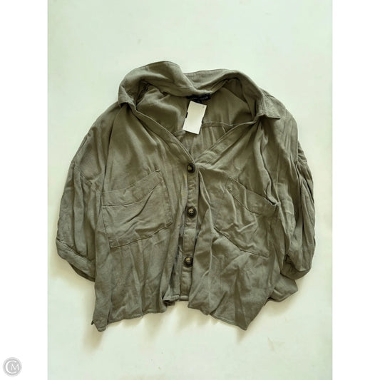 Top Short Sleeve By Moa Moa In Green, Size: Xl