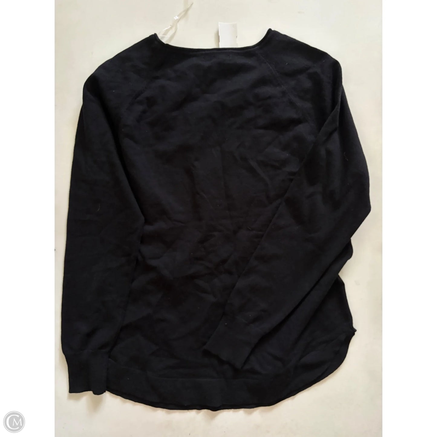 Top Long Sleeve By Staccato In Black, Size: M