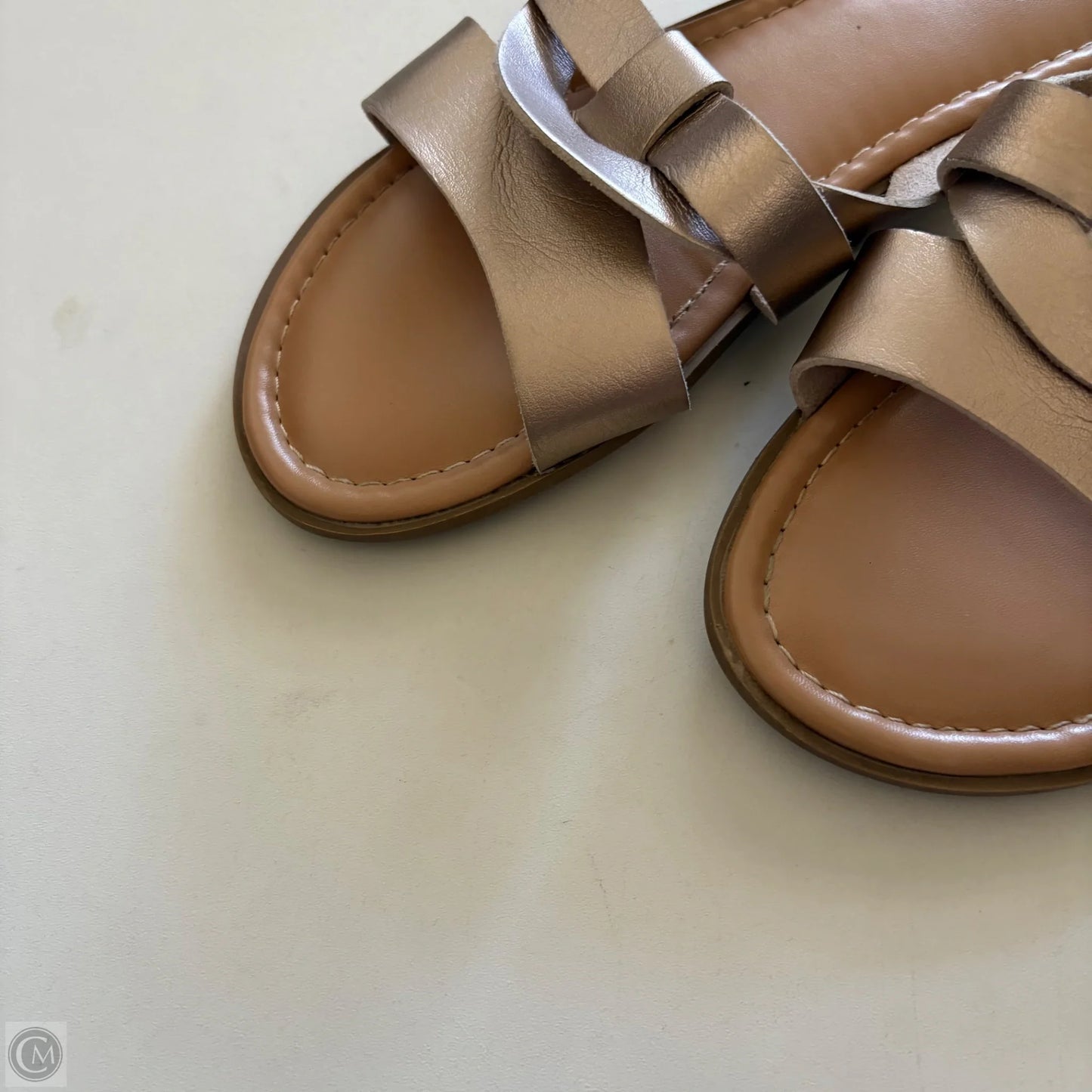 Sandals Flats By ATAIWEE In Rose Gold, Size: 9