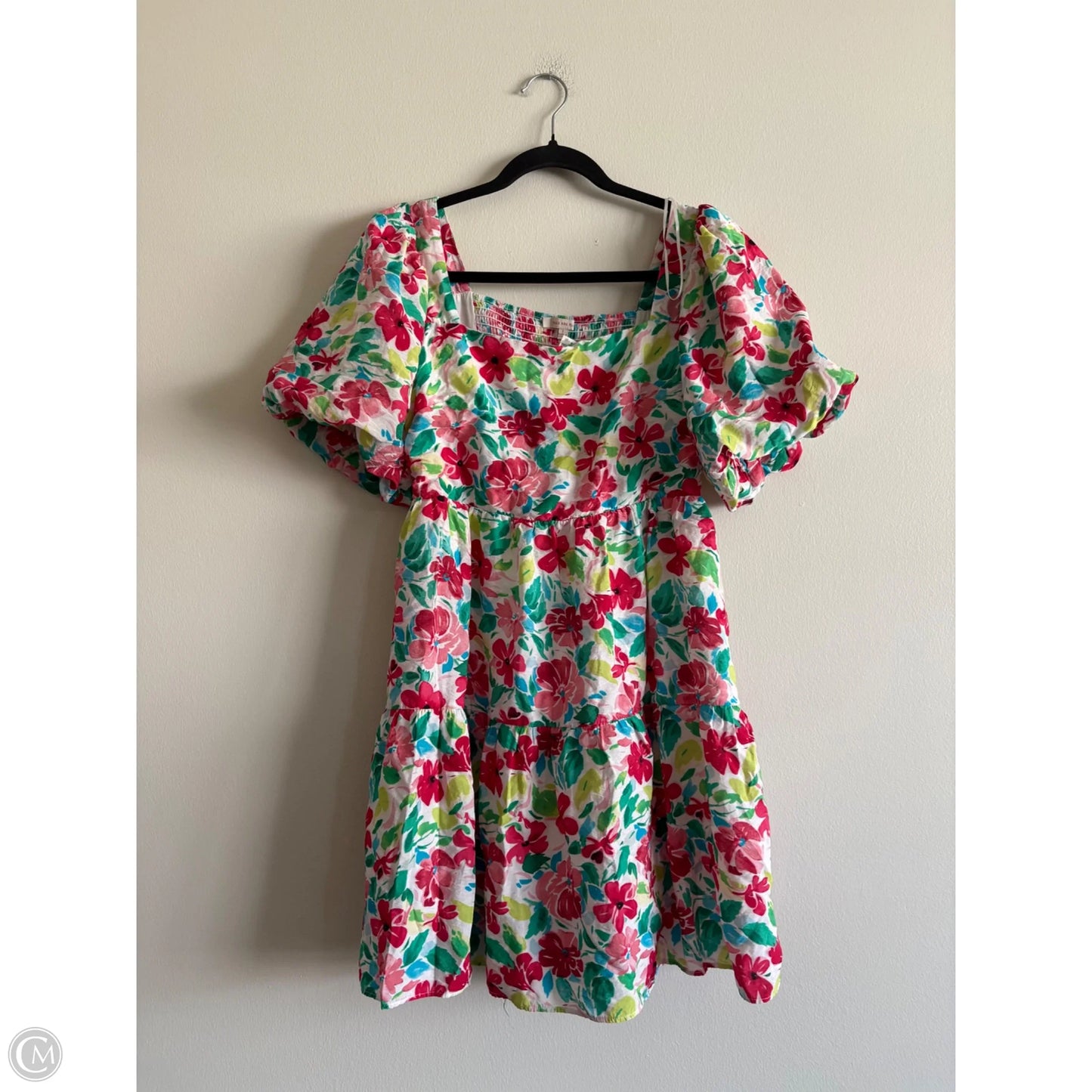 Dress Party Short By Skies Are Blue In Floral Print, Size: S