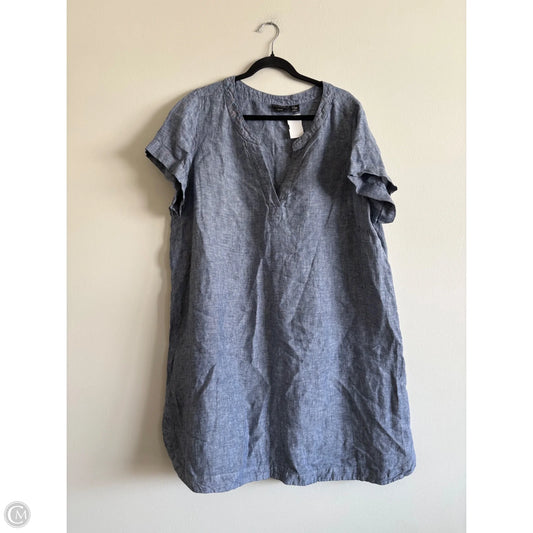 Dress Casual Short By Tahari In Blue, Size: 2x