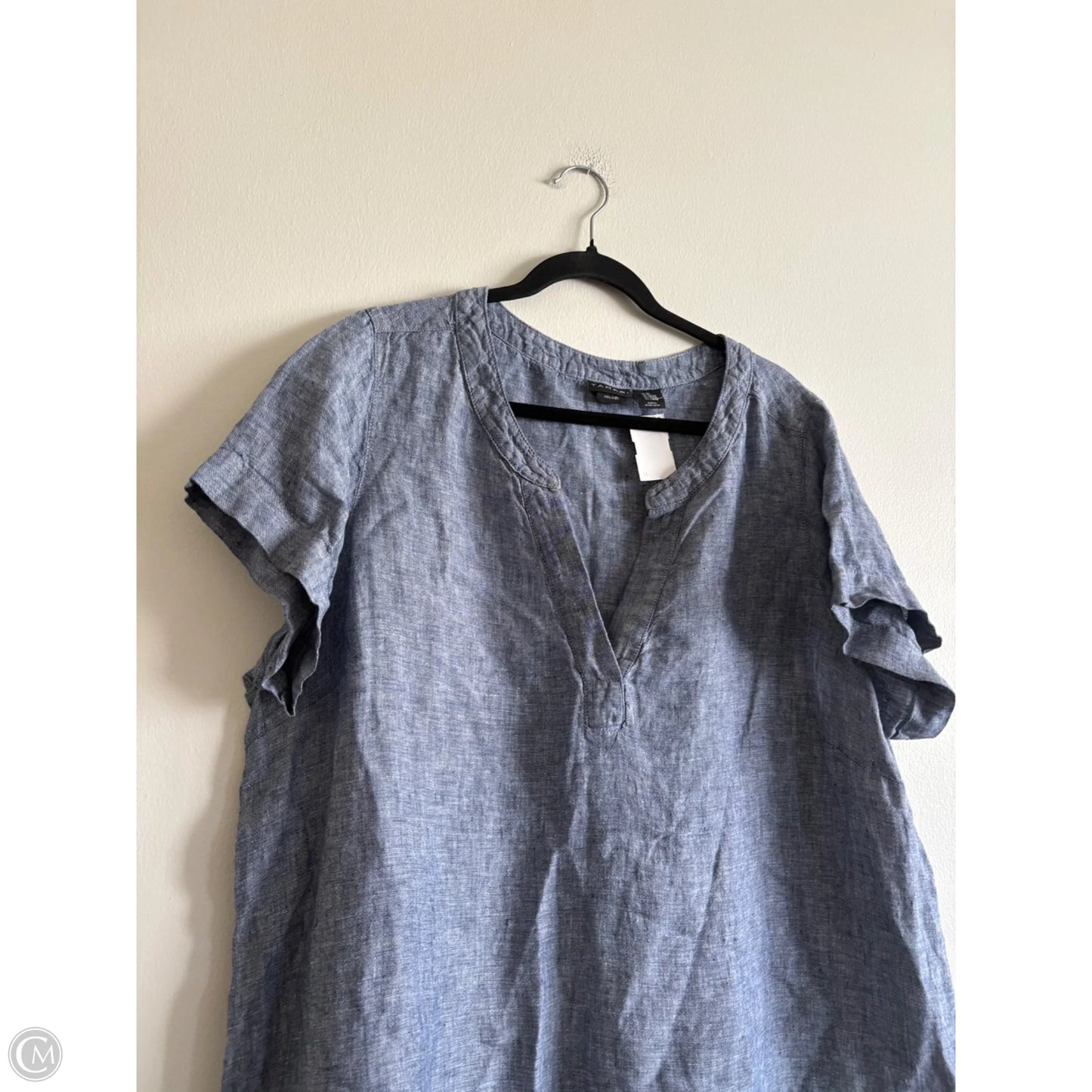 Dress Casual Short By Tahari In Blue, Size: 2x