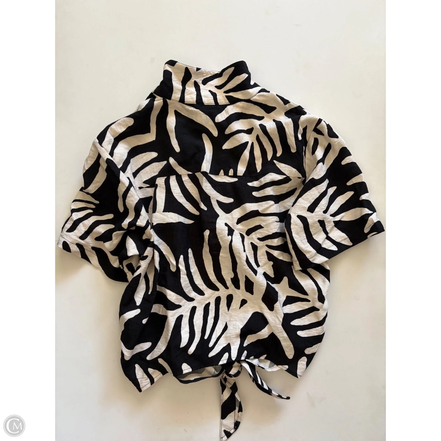 Top Short Sleeve By Sanctuary In Black, Size: M