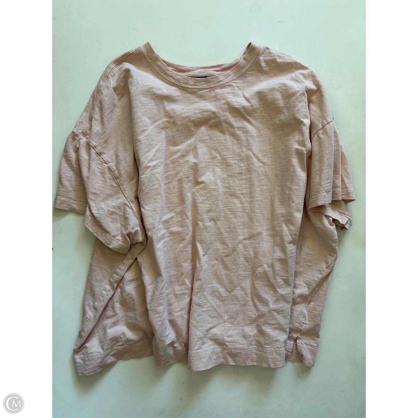 Top Short Sleeve By Old Navy In Pink, Size: 2x