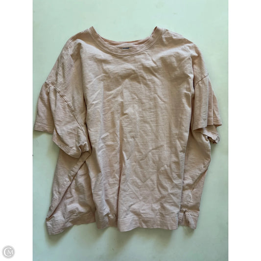 Top Short Sleeve By Old Navy In Pink, Size: 2x