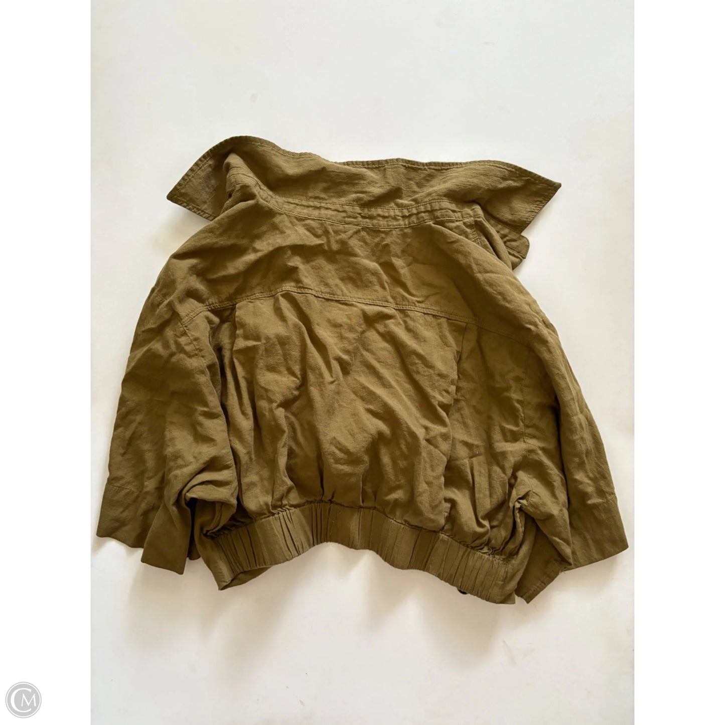 Top Short Sleeve By Divided In Green, Size: L