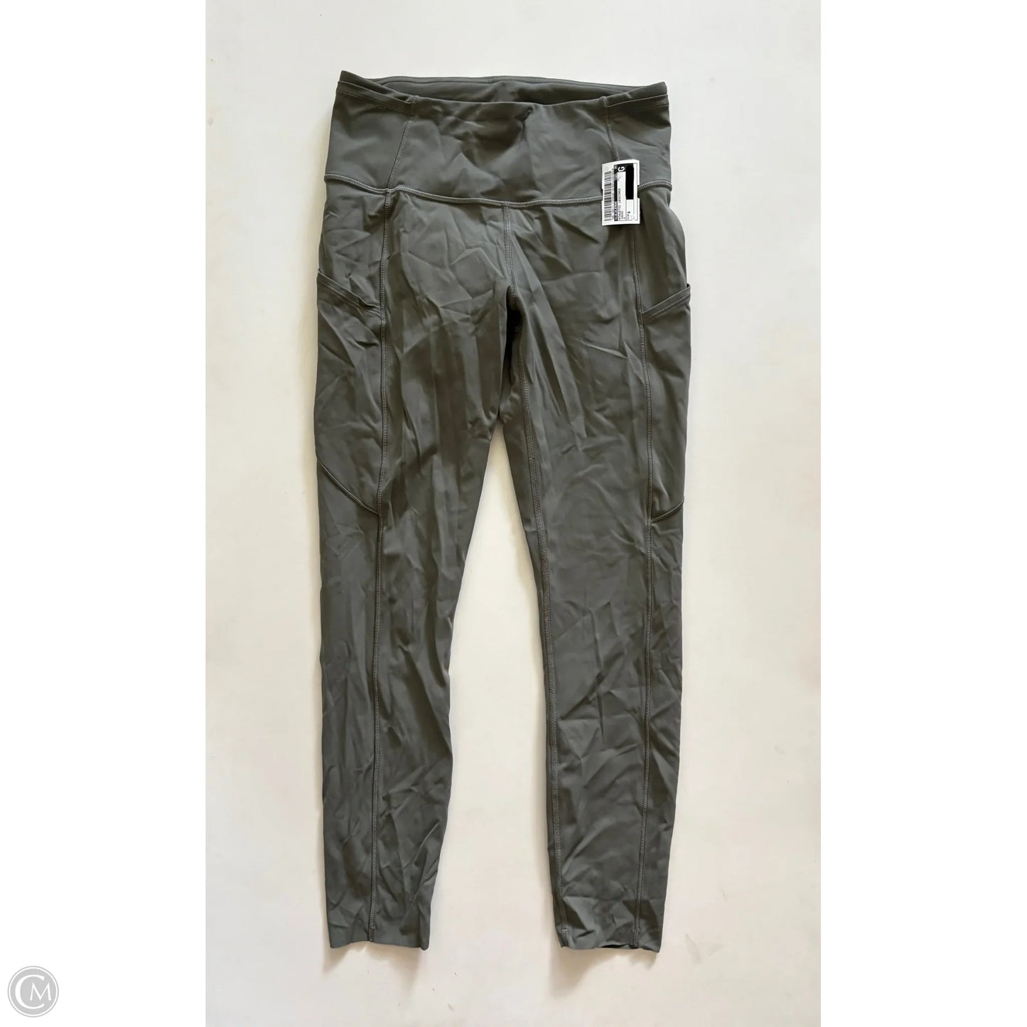 Athletic Leggings By Lululemon In Green, Size: 6