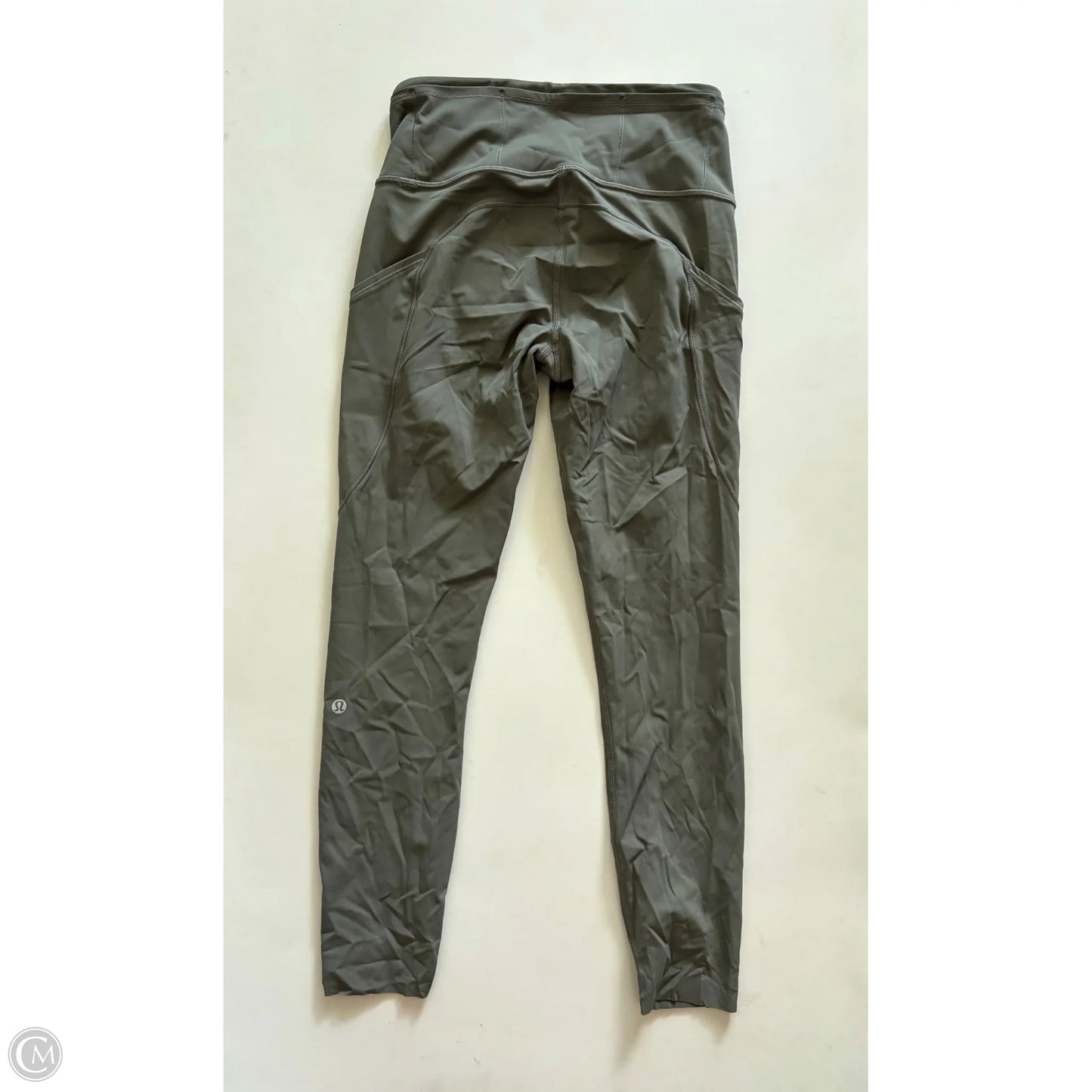 Athletic Leggings By Lululemon In Green, Size: 6