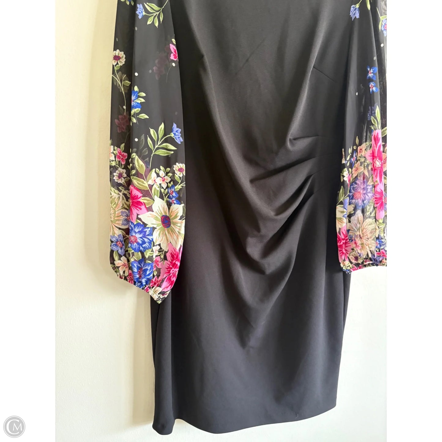 Dress Party Midi By Joseph Ribkoff In Black, Size: 16