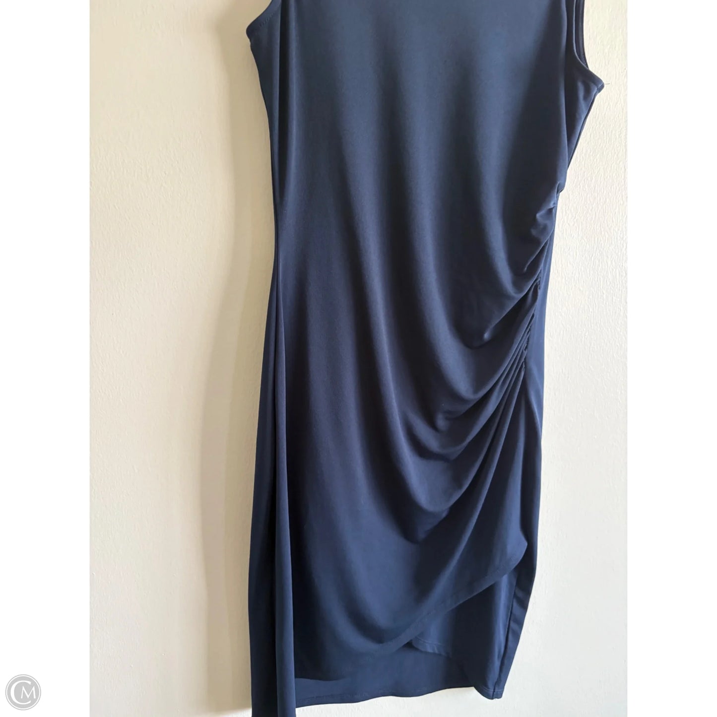 Dress Casual Midi By olivia grey In Navy, Size: S