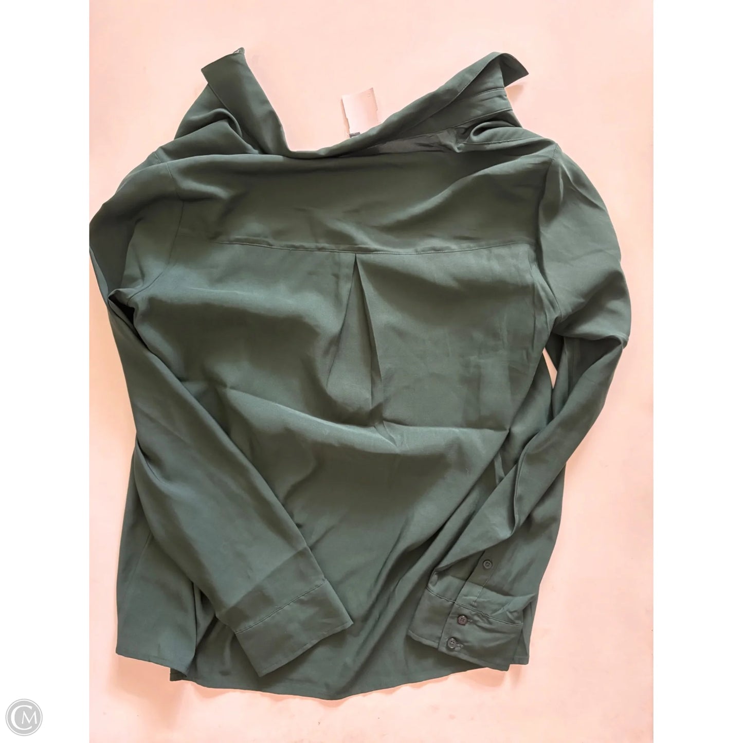 Top Long Sleeve By Express In Green, Size: S