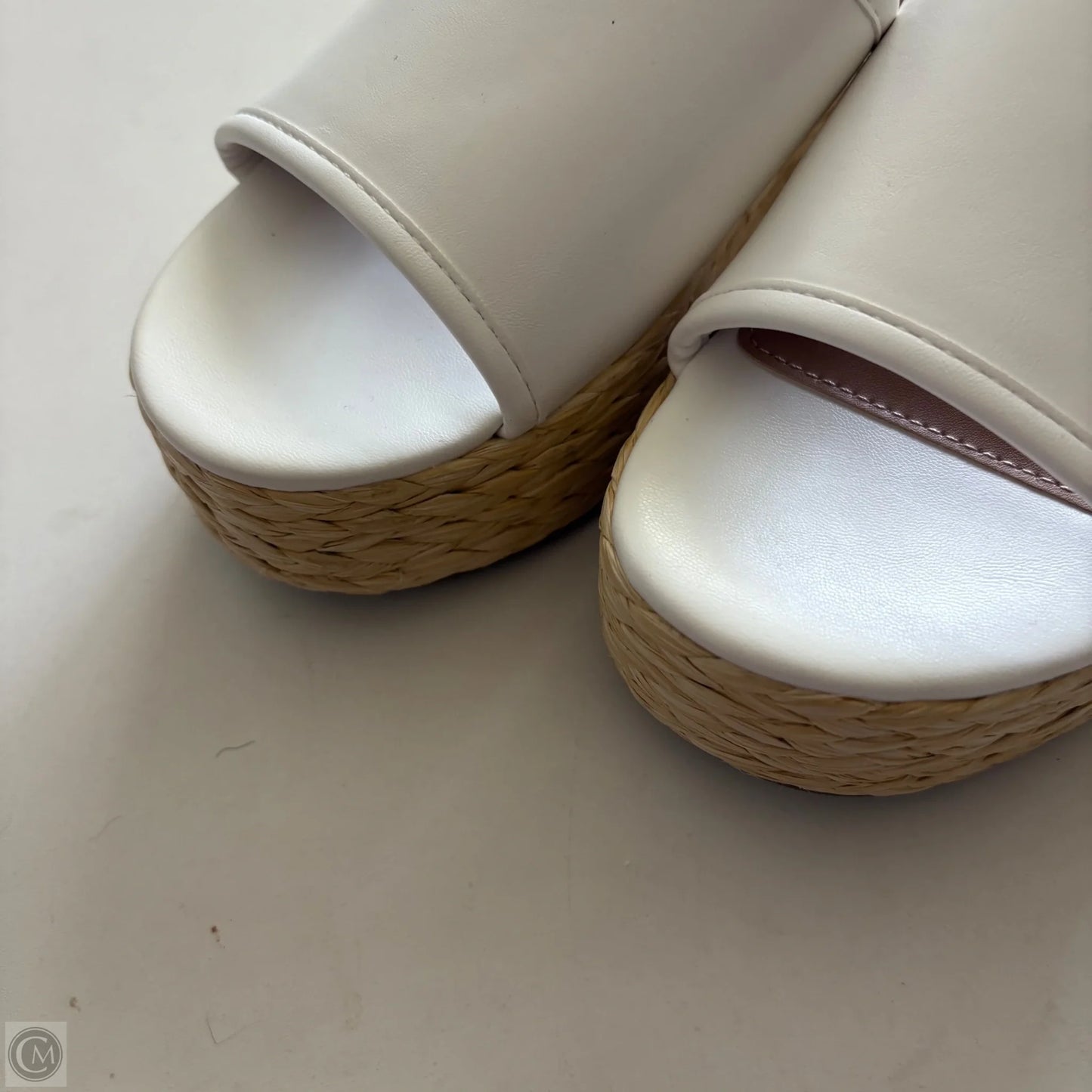 Shoes Heels Platform By Time And Tru In White, Size: 6