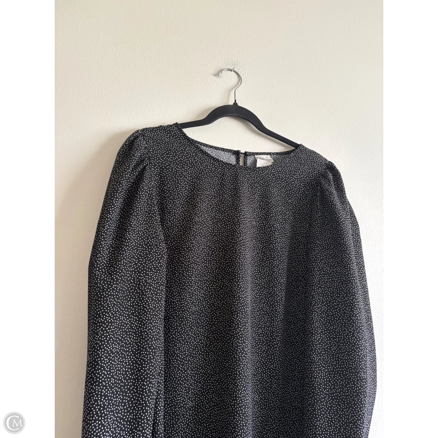 Dress Work By H&m In Polkadot Pattern, Size: Xl