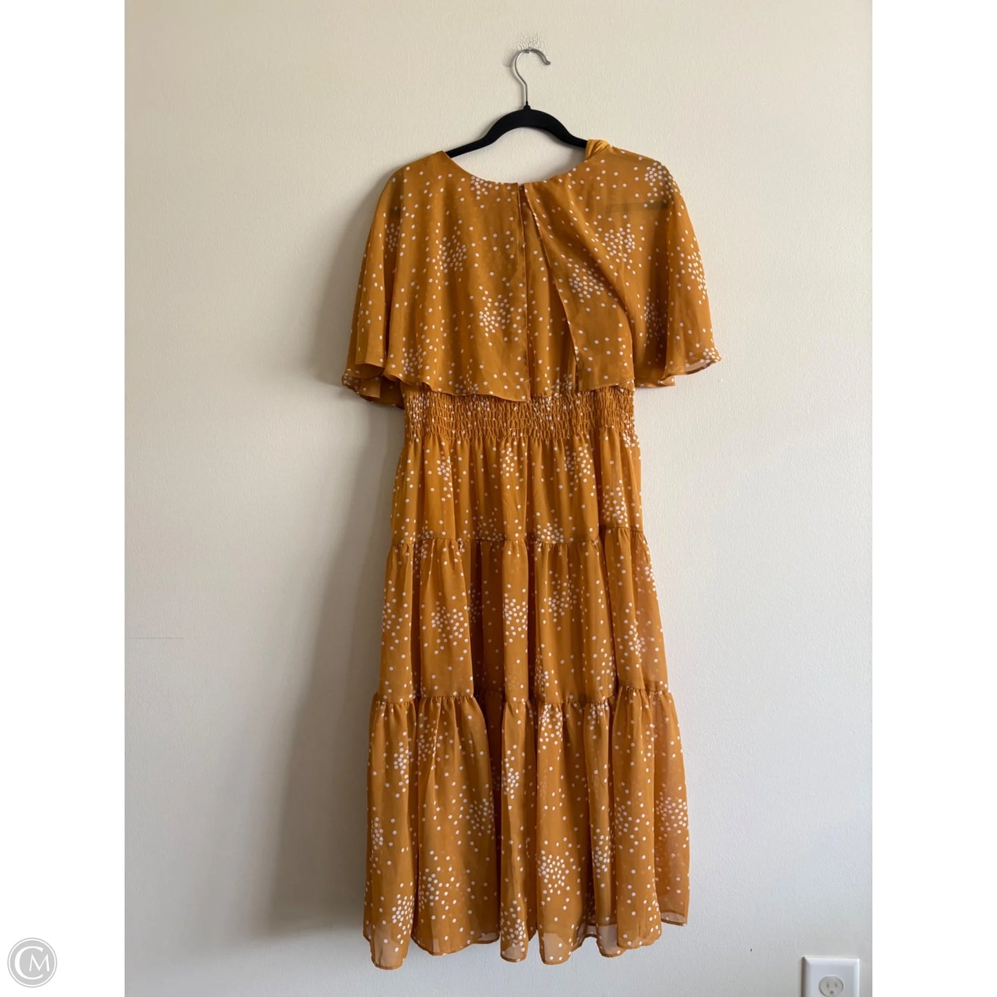 Dress Party Midi By maison tara In Polkadot Pattern, Size: 14