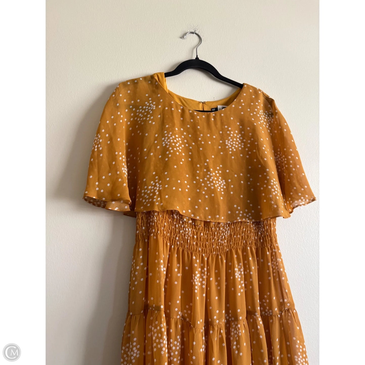 Dress Party Midi By maison tara In Polkadot Pattern, Size: 14