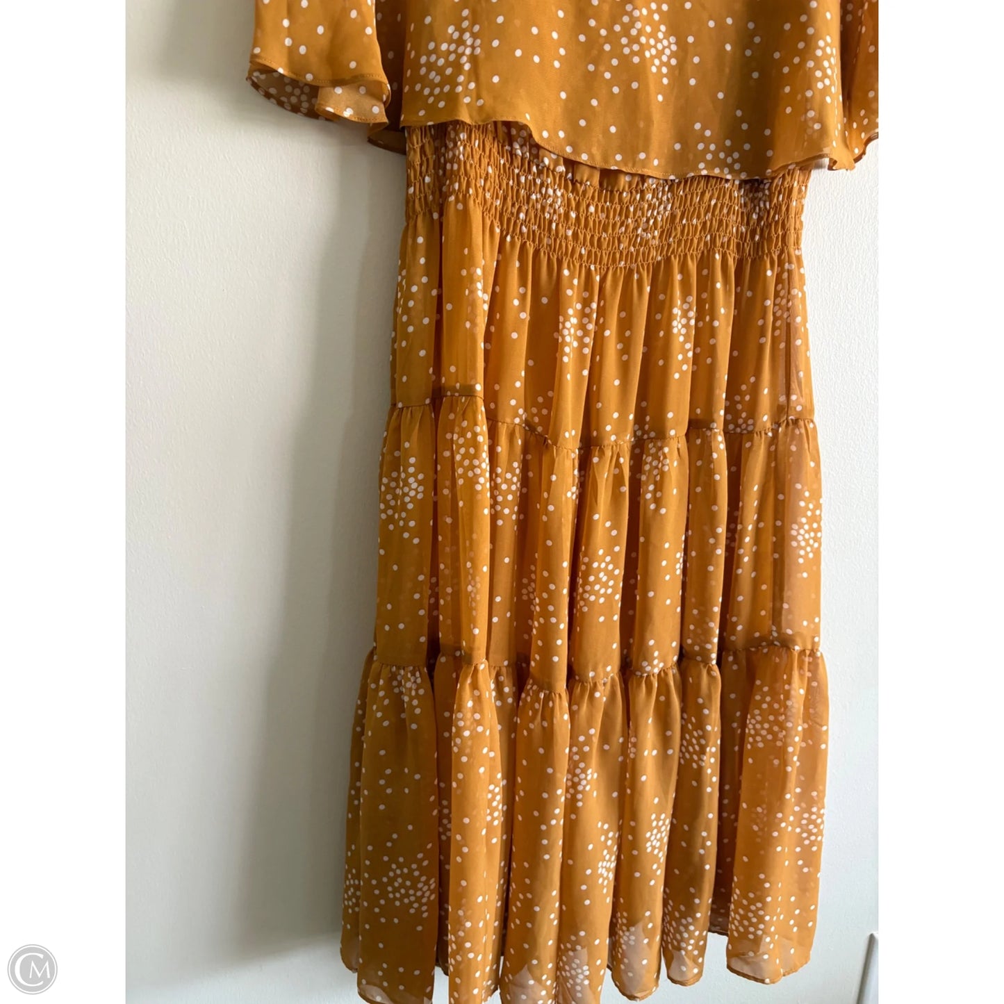 Dress Party Midi By maison tara In Polkadot Pattern, Size: 14