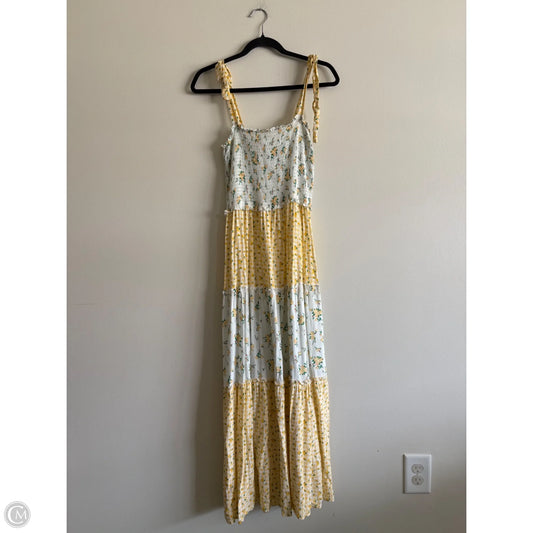 Dress Casual Maxi By Bebop In Yellow, Size: L