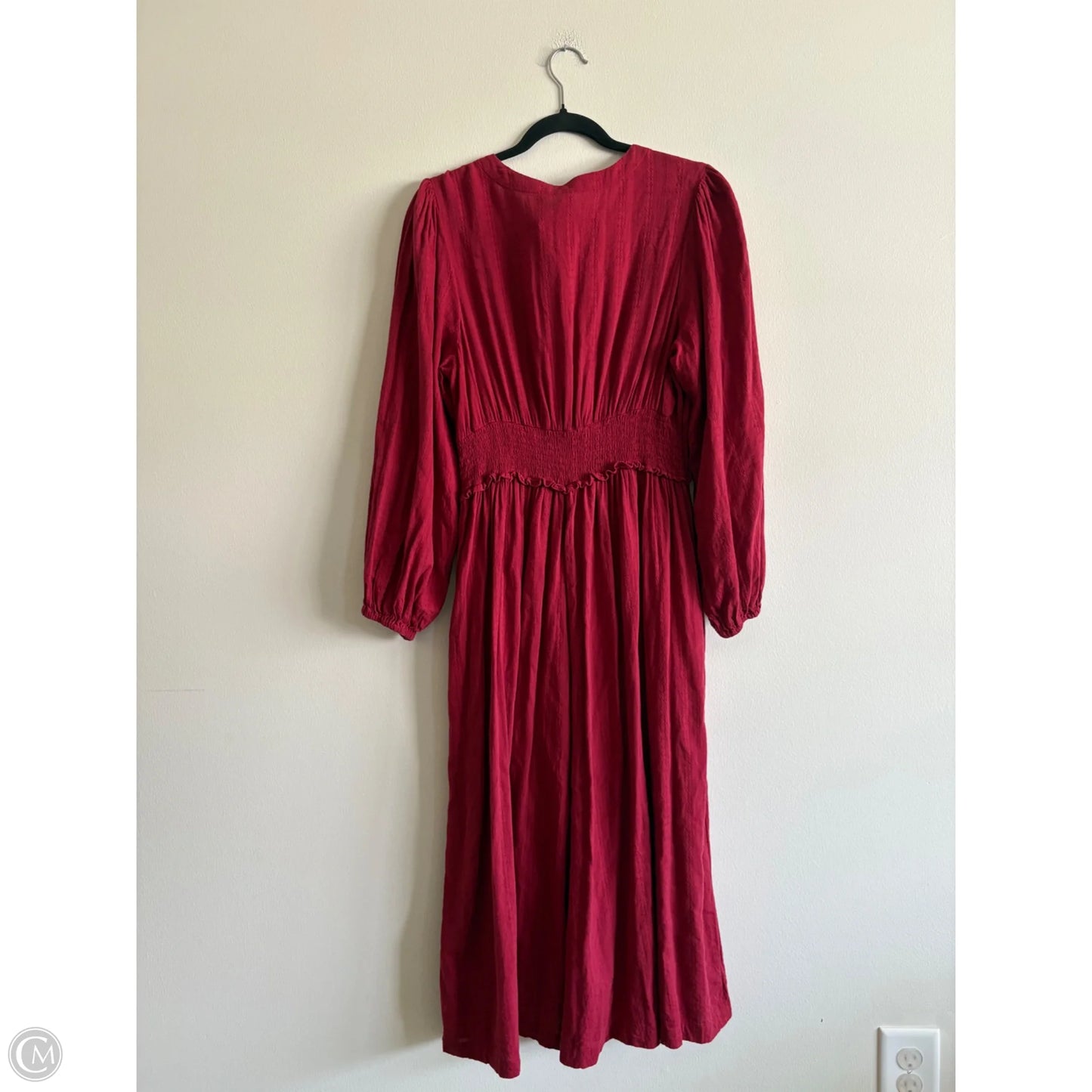 Dress Casual Maxi By Old Navy In Red, Size: L