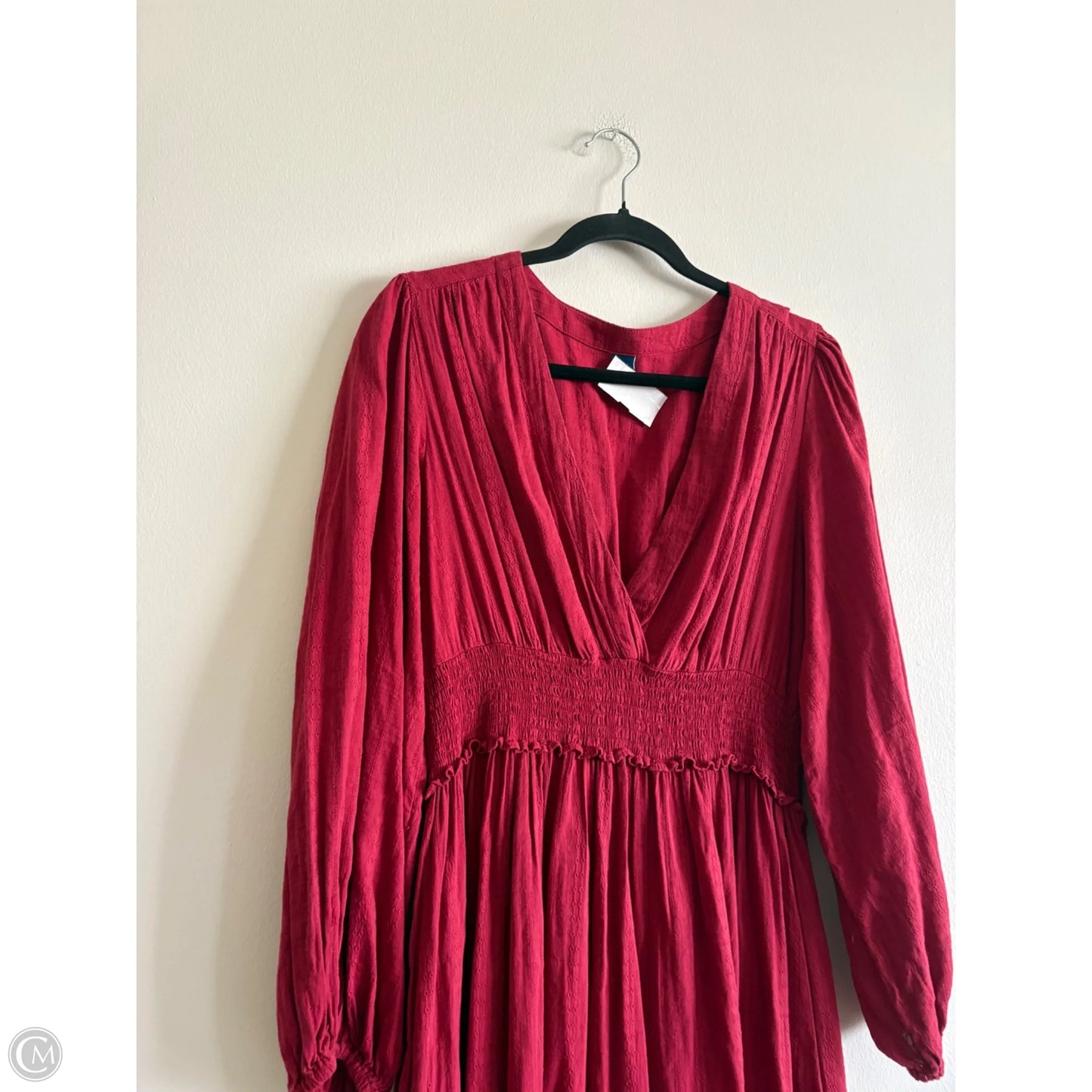 Dress Casual Maxi By Old Navy In Red, Size: L