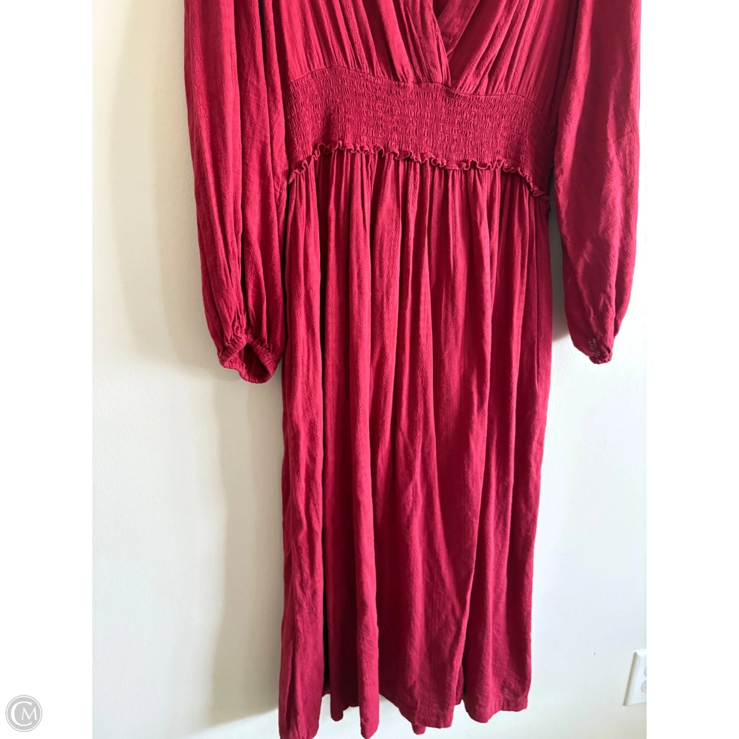 Dress Casual Maxi By Old Navy In Red, Size: L