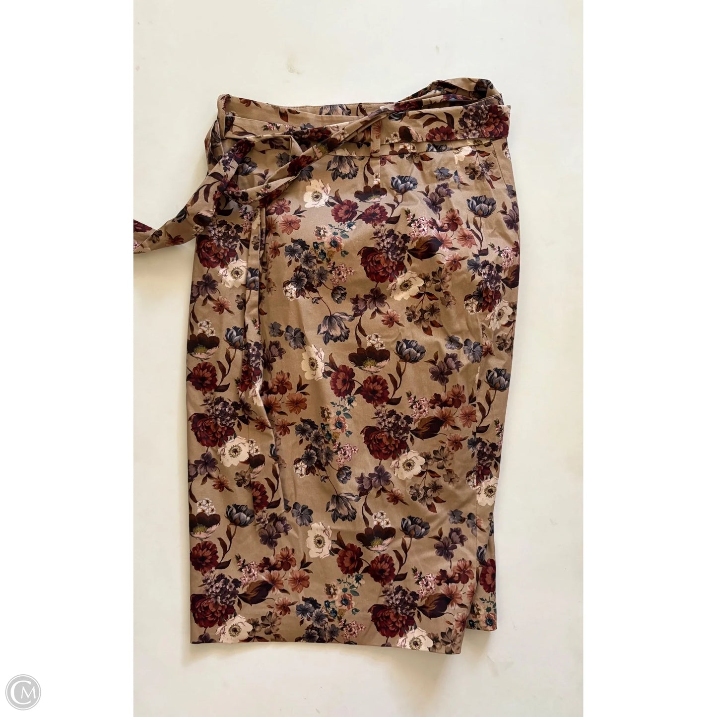 Skirt Midi By Antonio Melani In Floral Print, Size: 6