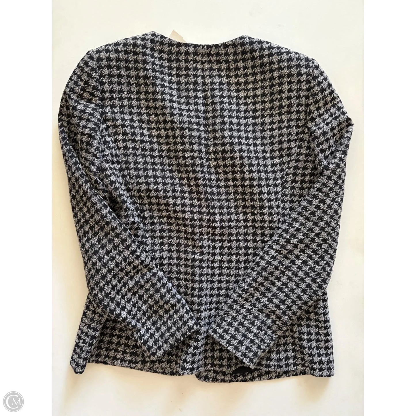 Blazer By Preston And New York In Black & Grey, Size: 6