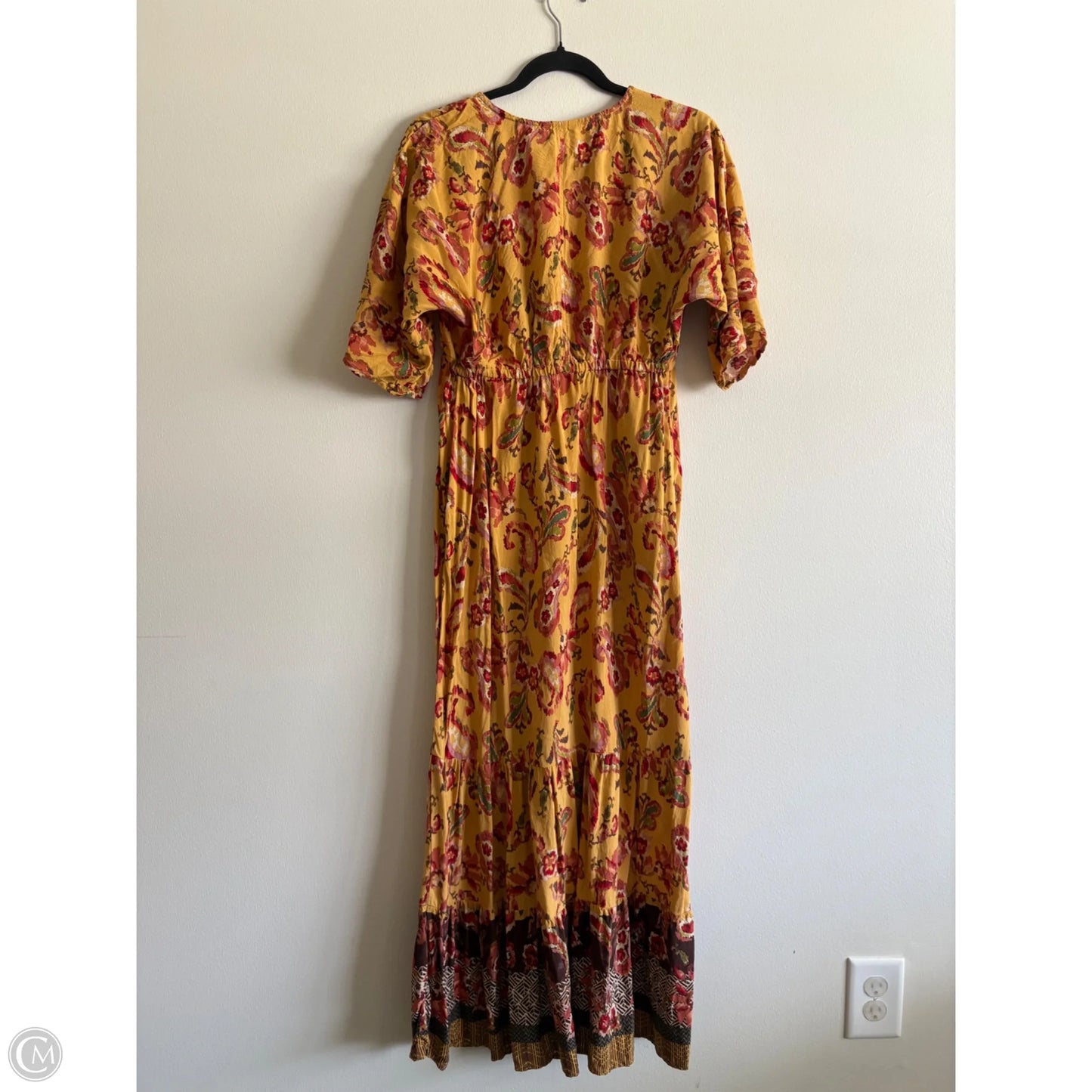 Dress Casual Maxi By Cato In Yellow, Size: Xsp