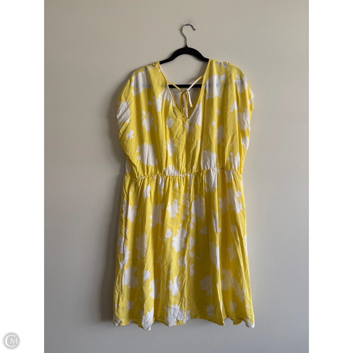 Dress Casual Short By Ava & Viv In Yellow, Size: Xxl