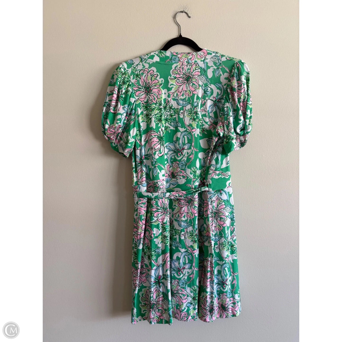 Dress Designer By Lilly Pulitzer In Floral Print, Size: L